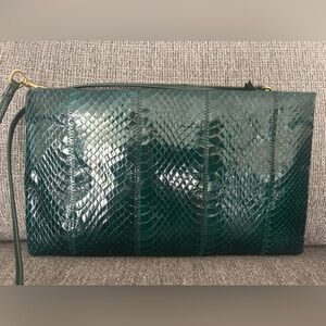 Vintage snake skin purse/clutch